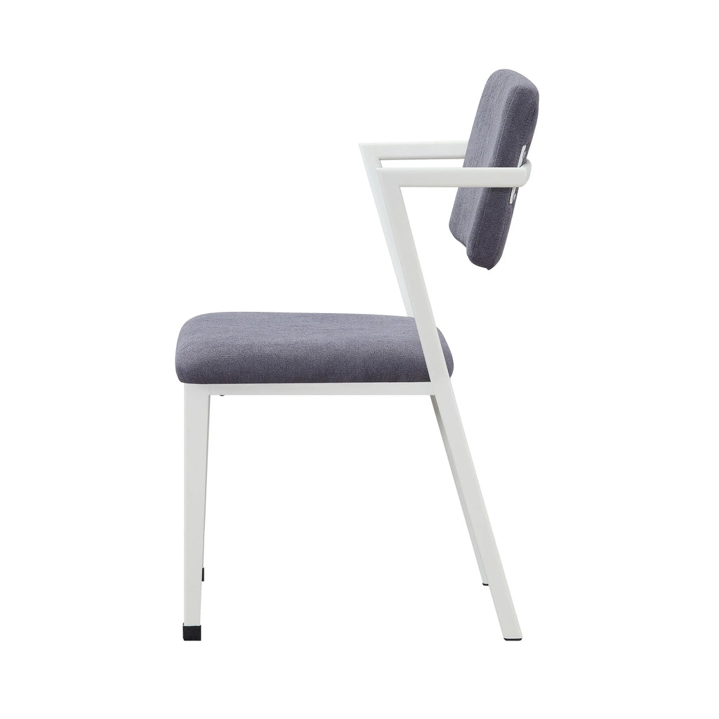 Grey Upholstered Office Chair U487