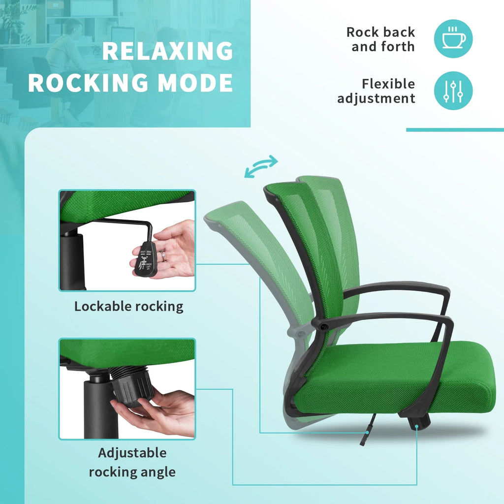 Black Swivel Manager's Chair Z9707