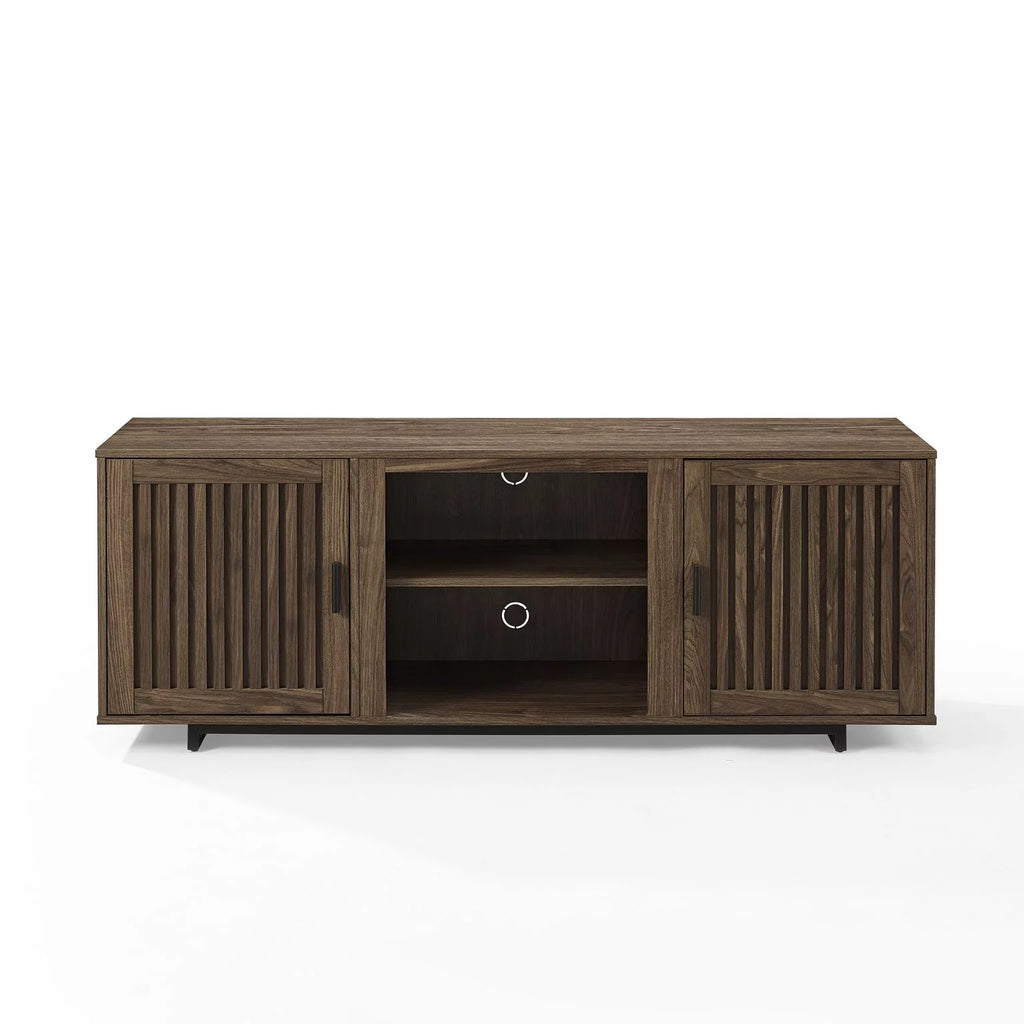 Wood TV Stand up to 58" in Walnut F2506