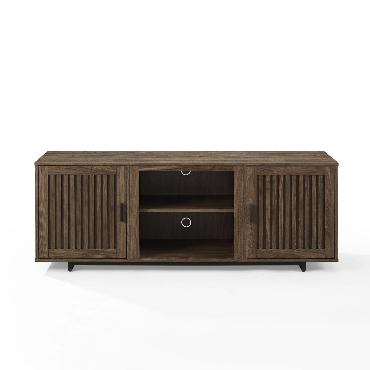 Wood TV Stand up to 58" in Walnut F2506