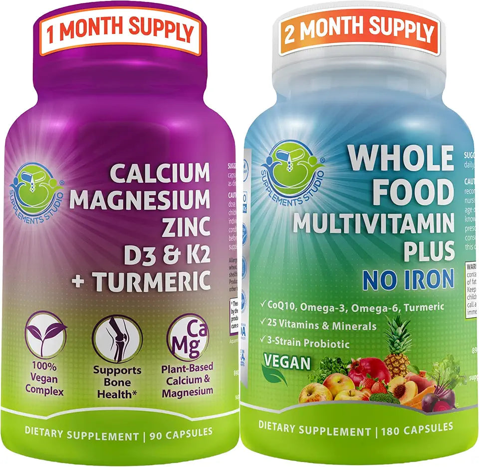 Vegan Whole Food Daily Multivitamin Without Iron L445153