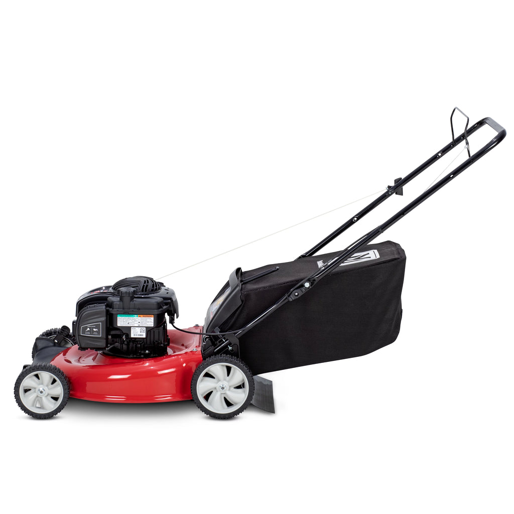 21-in Walk Behind Push Gas Powered Lawn Mower T501