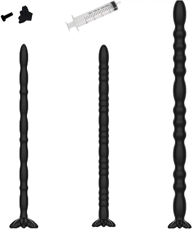 Silicone Urethral Dilator 3pcs Hollow Penis Plug D13775