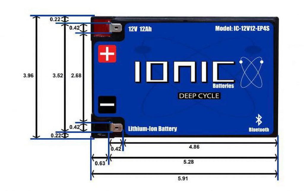 12 Volt 12Ah Lithium Battery O8232