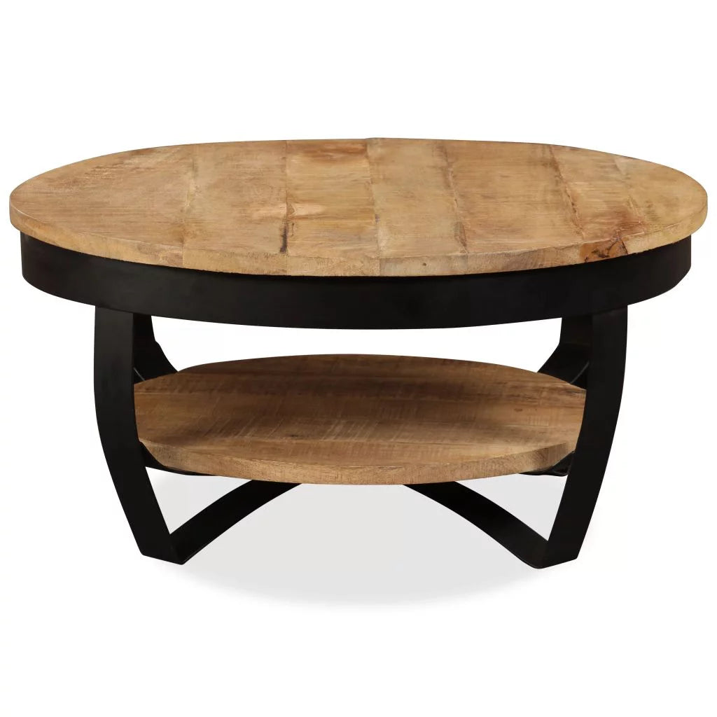 Solid Rough Mango Wood Coffee Table V353092