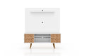 White Freestanding Entertainment Center S122736