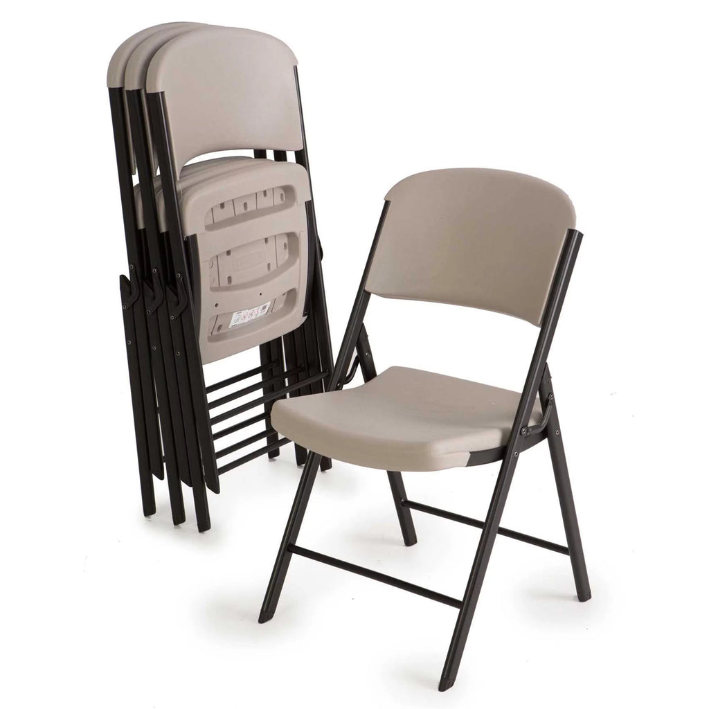 Almond Folding Chair 4 Pack I6598