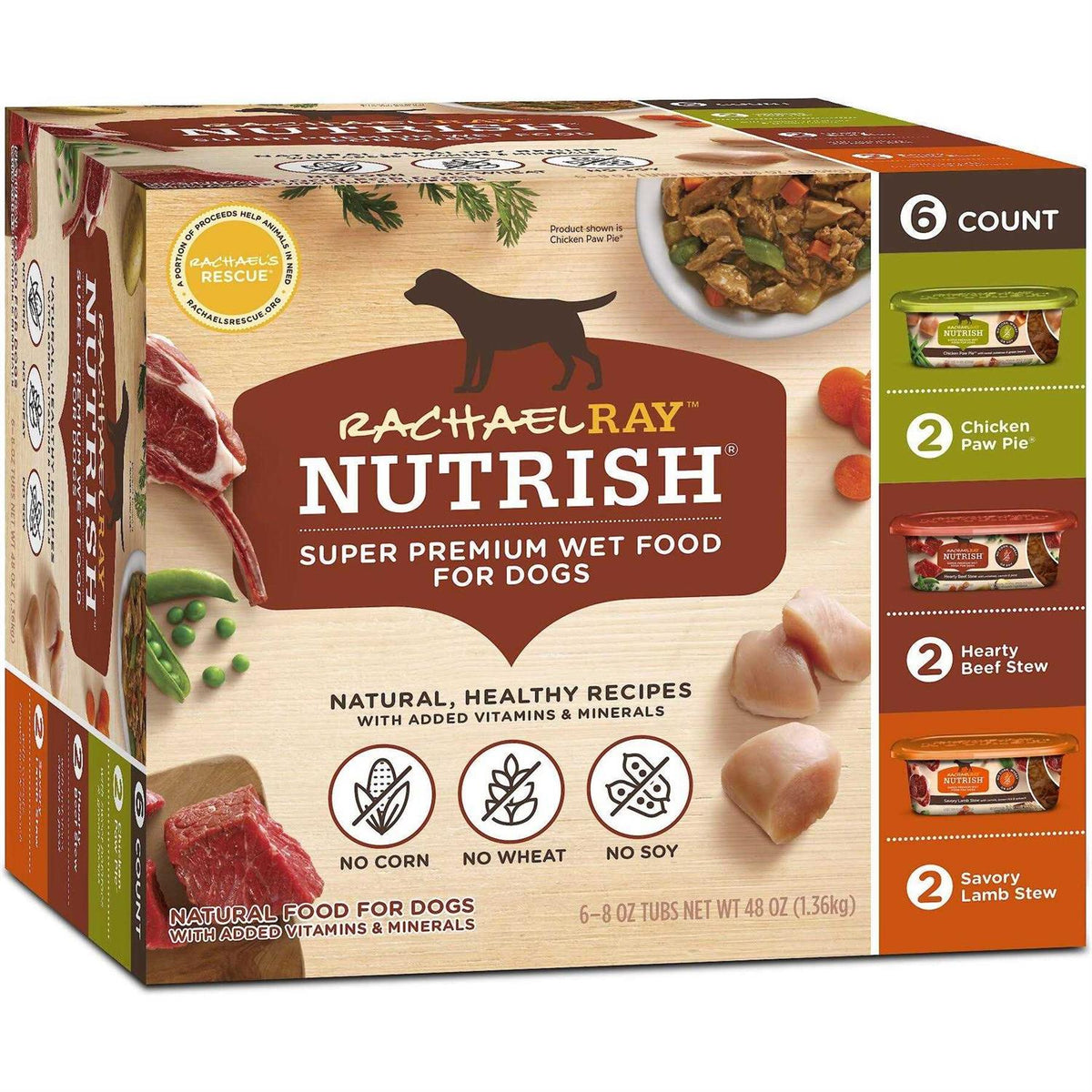 Natural Variety Pack Wet Dog Food L528