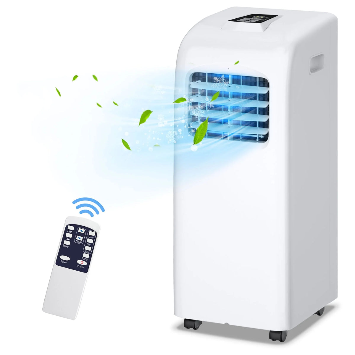 5500 BTU Portable Air Conditioner & Dehumidifier with Window Kit J48888