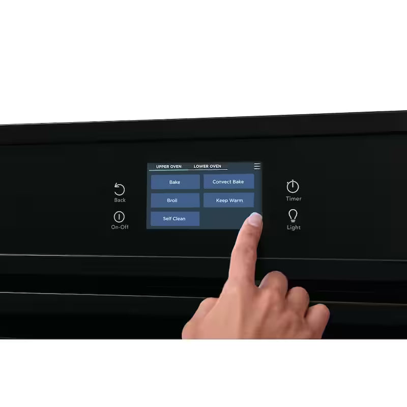 Double Electric Wall Oven with Convection in Black R95500