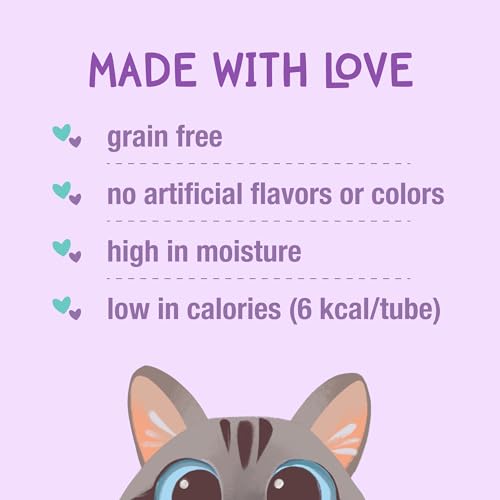 Lickable Cat Squeeze Up Treat Variety Pack Mousse 24 Pack 12 oz K53877