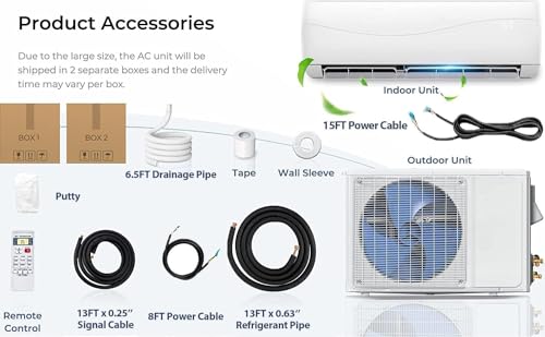 Mini AC Split-System White Y673