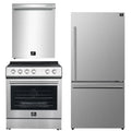 30 Electric Range, Refrigerator and Dishwasher in Stainless Steel V521