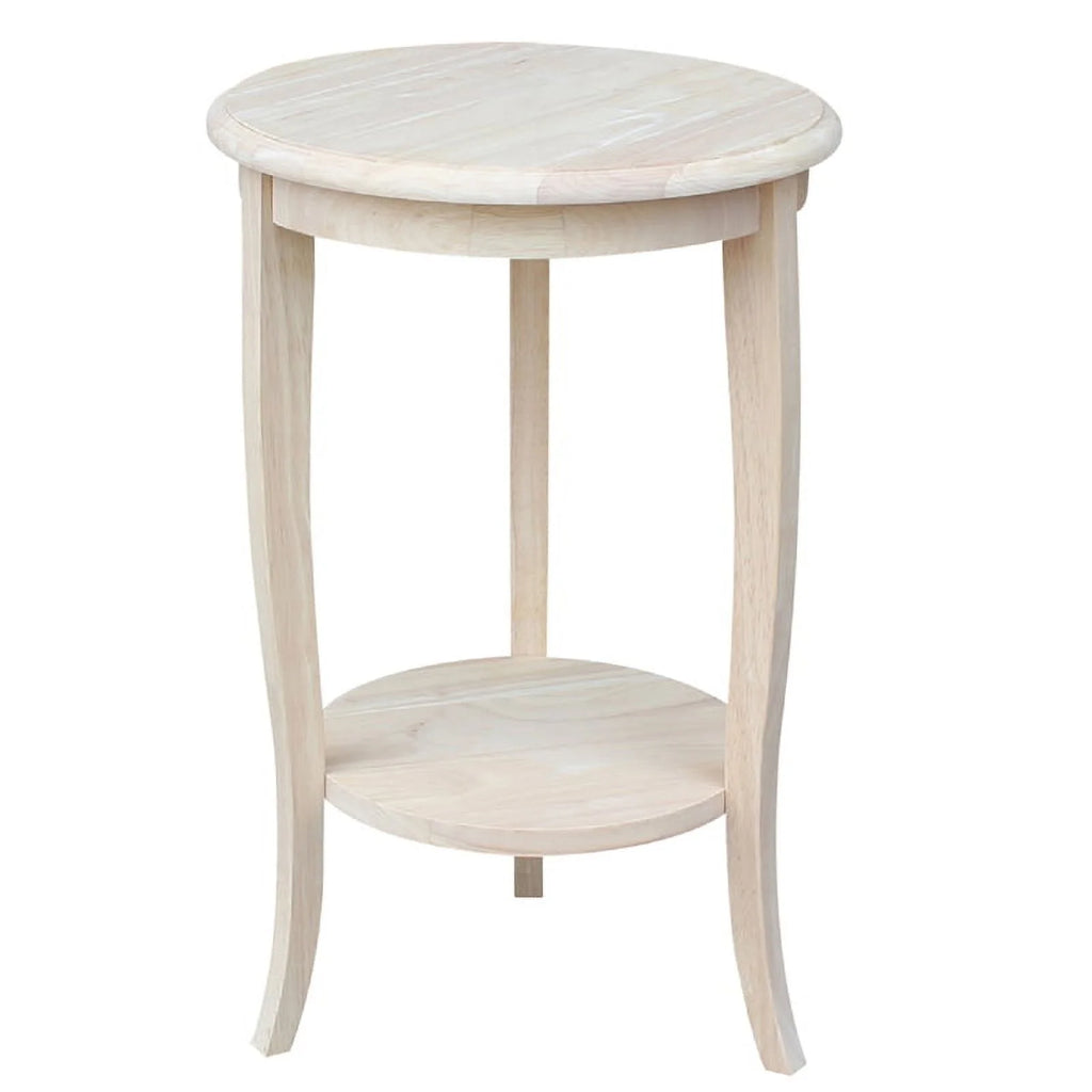 Solid Wood Round End Table B17005