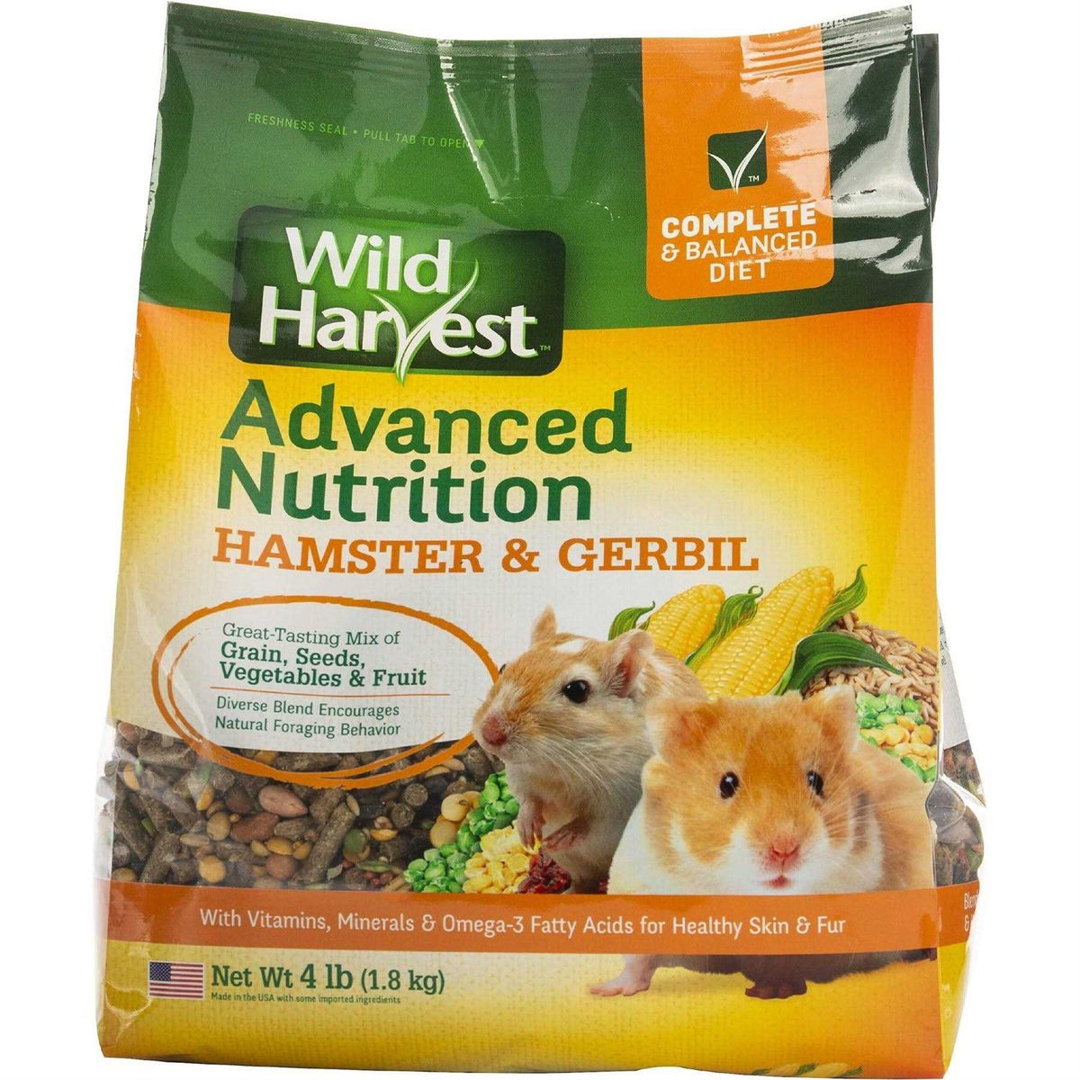 Hamster and Gerbil Advanced Nutrition Diet W11681