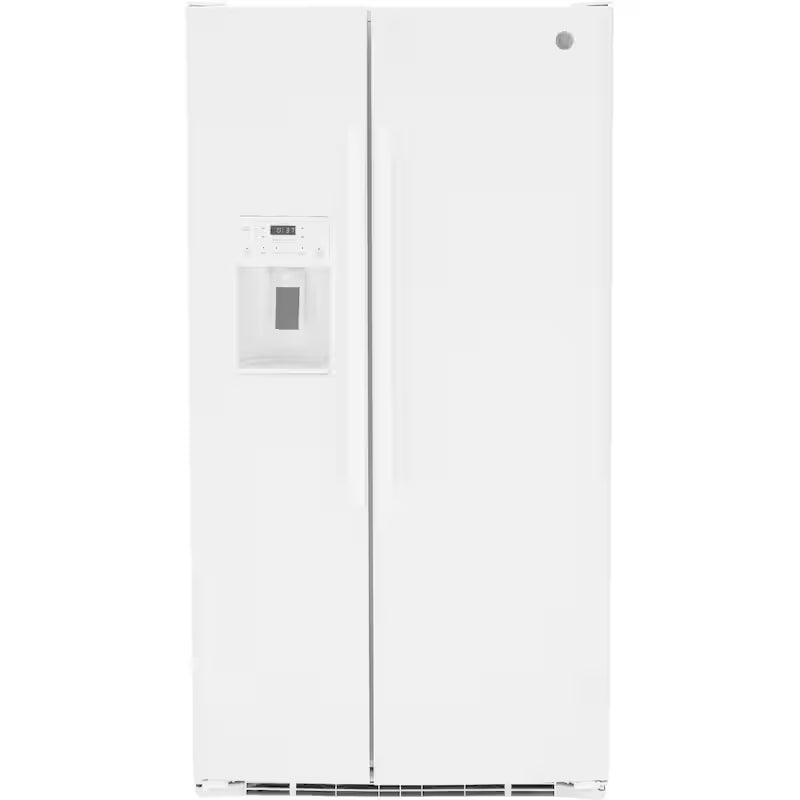 25.3 cu. ft. Side-by-Side Refrigerator in White X372
