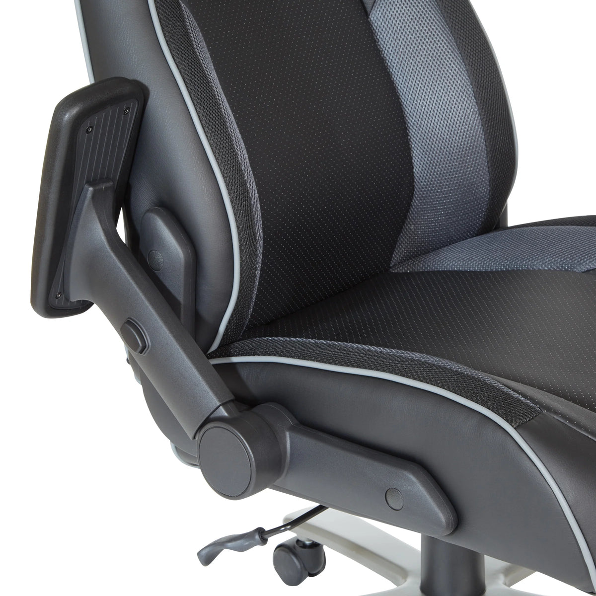 Gray Mesh Gaming Chair O62453