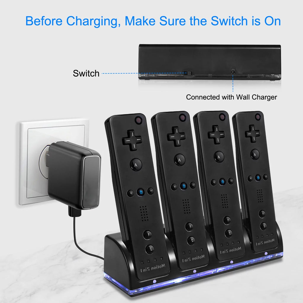 Black Charging Dock Game Controller Charger Z638876