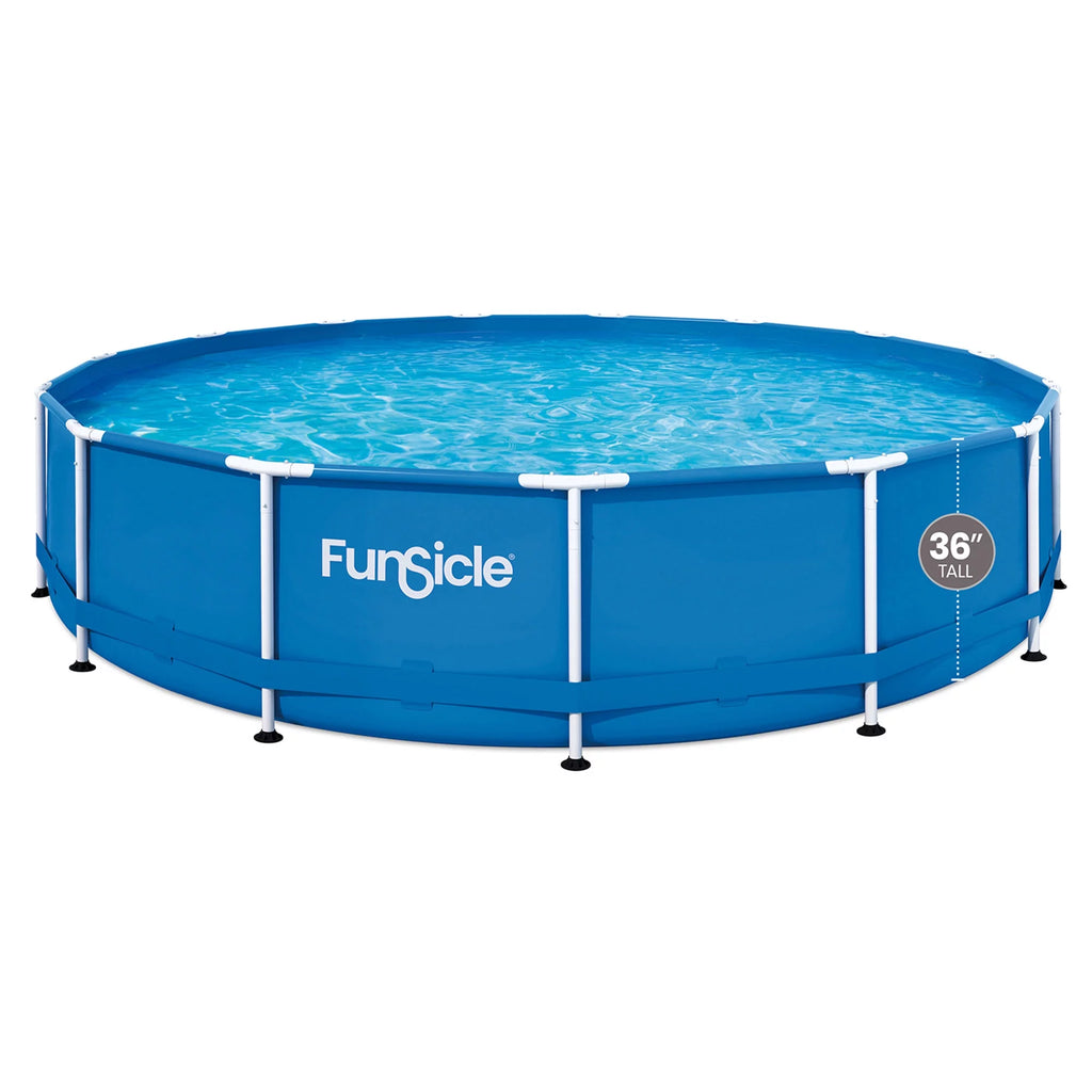 Round Frame Above Ground Swimming Pool Set D244