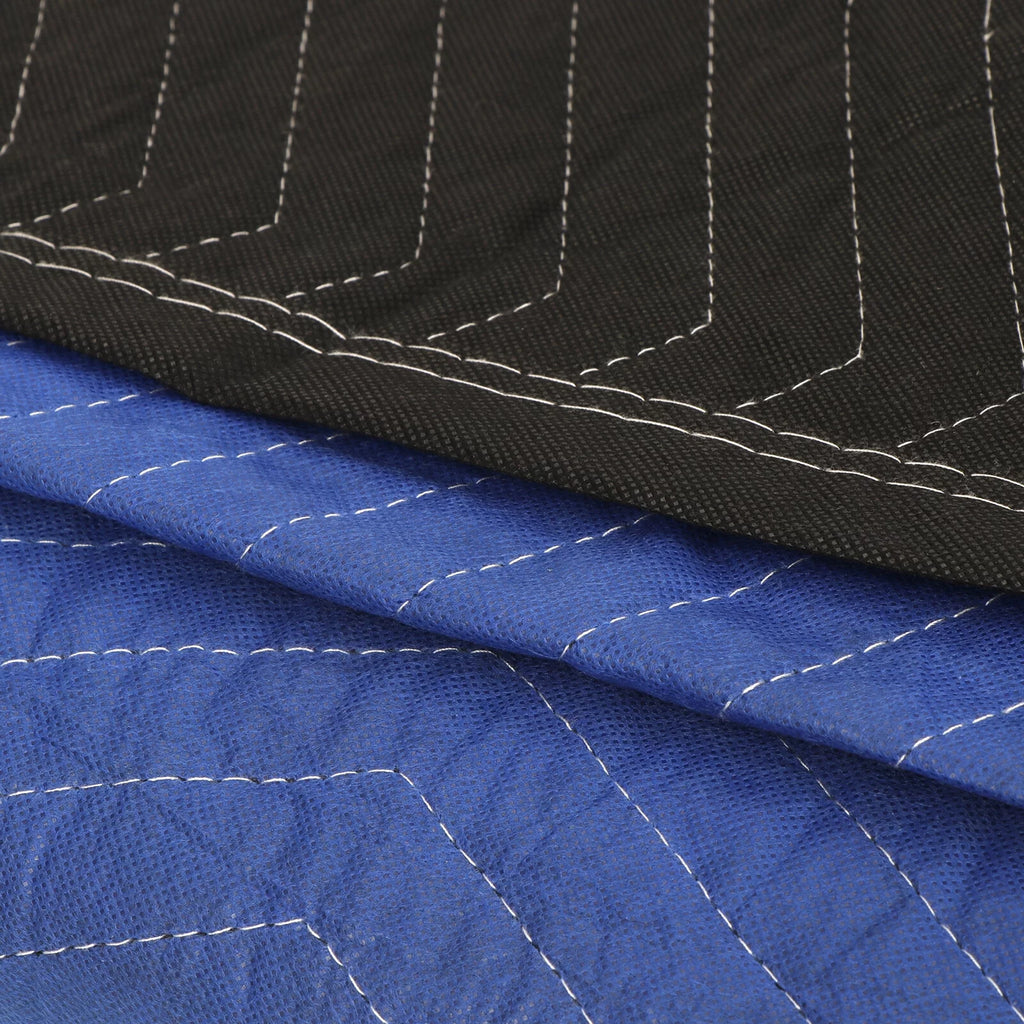 80" x 72" 12 Pack Polyester Moving Blankets F186