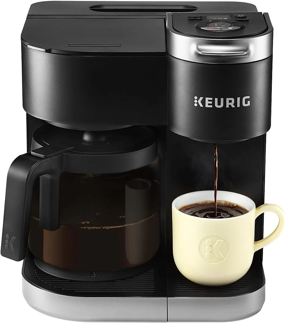 Black Single Serve & Carafe Coffee Maker U815