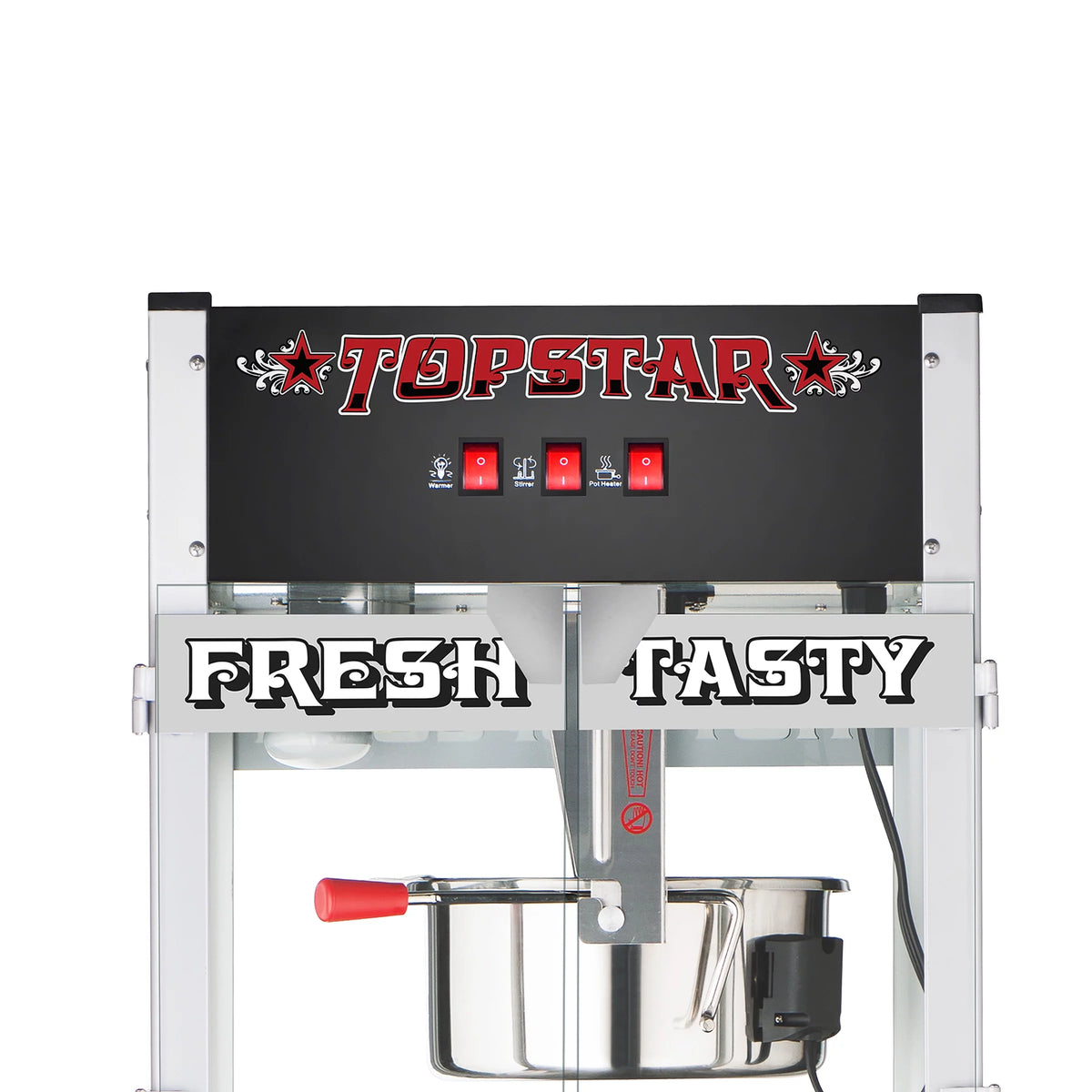 Black 12oz Popcorn Machine with Cart H448862