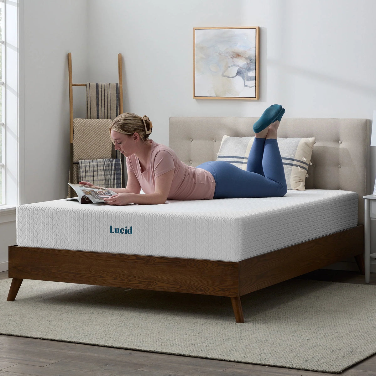 Queen Firm Gel Memory Foam Mattress V9888