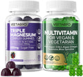 Magnesium Gummies 500mg 400mg Vitamin D3 K2 90mcg Multivitamin A842
