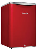 2.6 cu.ft. Compact Refrigerator Red V61793