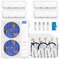 54,000 BTU 4 Zone Ductless Air Conditioner and Heat Pump S4024