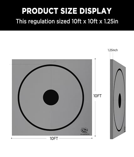 10x10ft Roll-Up XPE Foam Martial Arts Mat with Carry Bag G2886