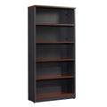 Classic Cherry 5-Shelf Engineered Wood Bookcase T60547