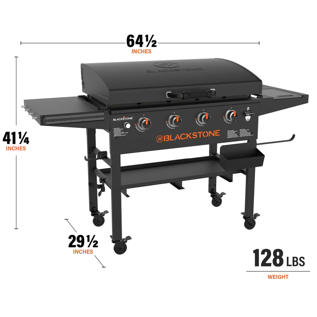 4-Burner 36” Propane Griddle with Hood J931653