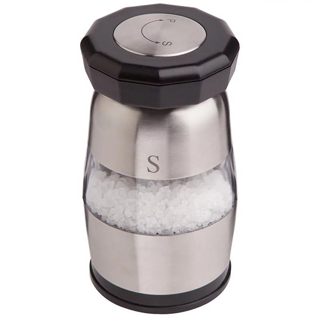 Salt and Pepper Mill and Grinder in Stainless Steel A24907