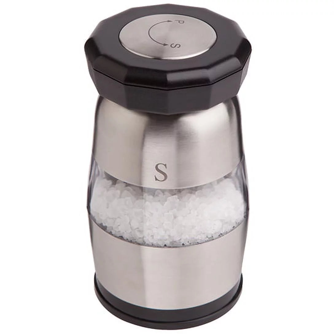Salt and Pepper Mill and Grinder in Stainless Steel A24907