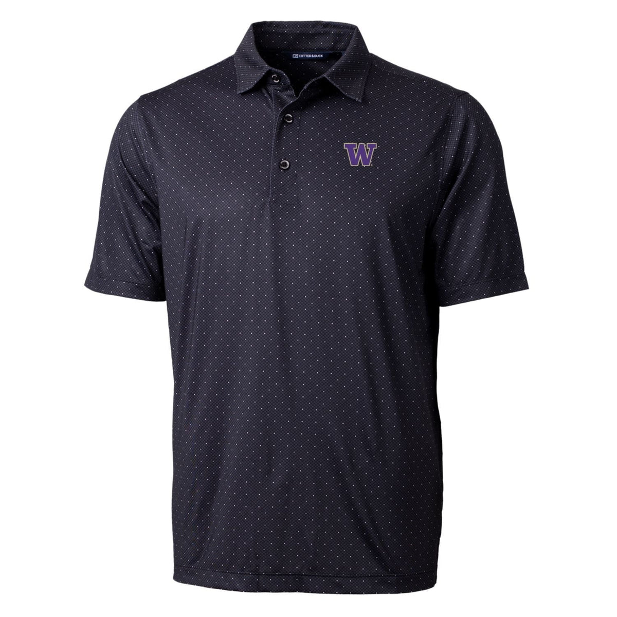 Black Stretch Polo Q423