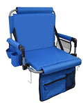 Stadium Seat with Back Support and Cup Holders K393172