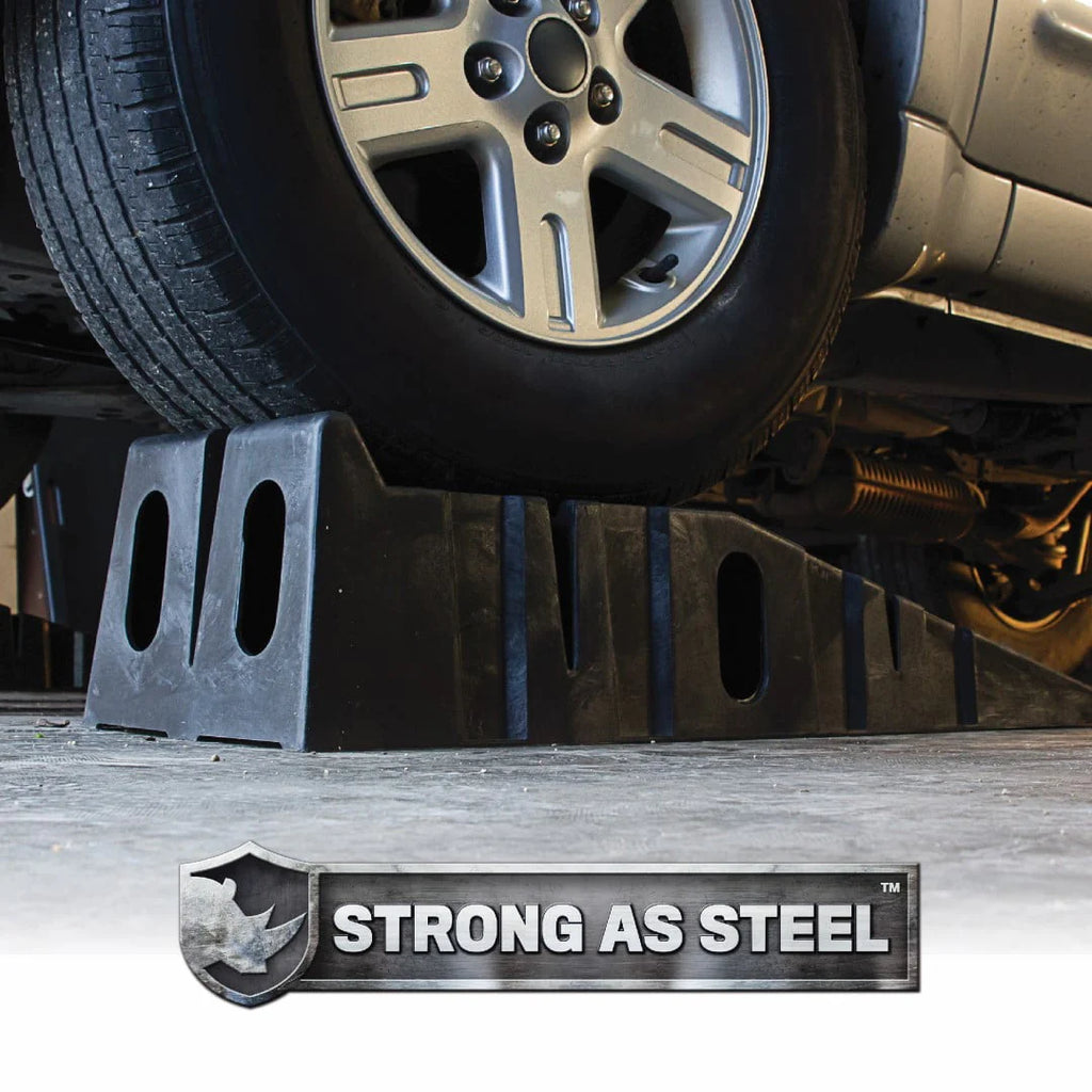 Black Resin Vehicle Ramp Pair 12,000lb 2 Pieces M1261