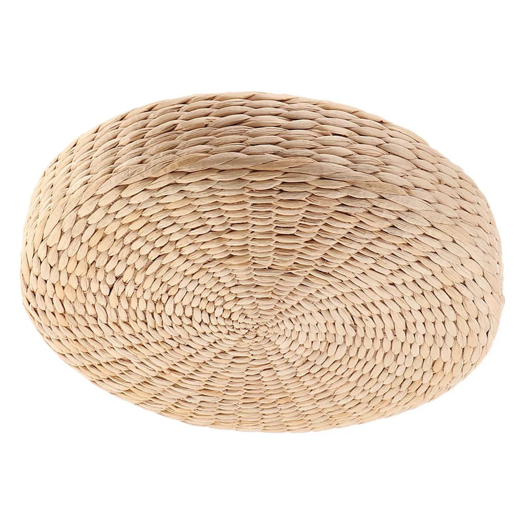 2 Pieces Round Straw Floor Cushion L8535