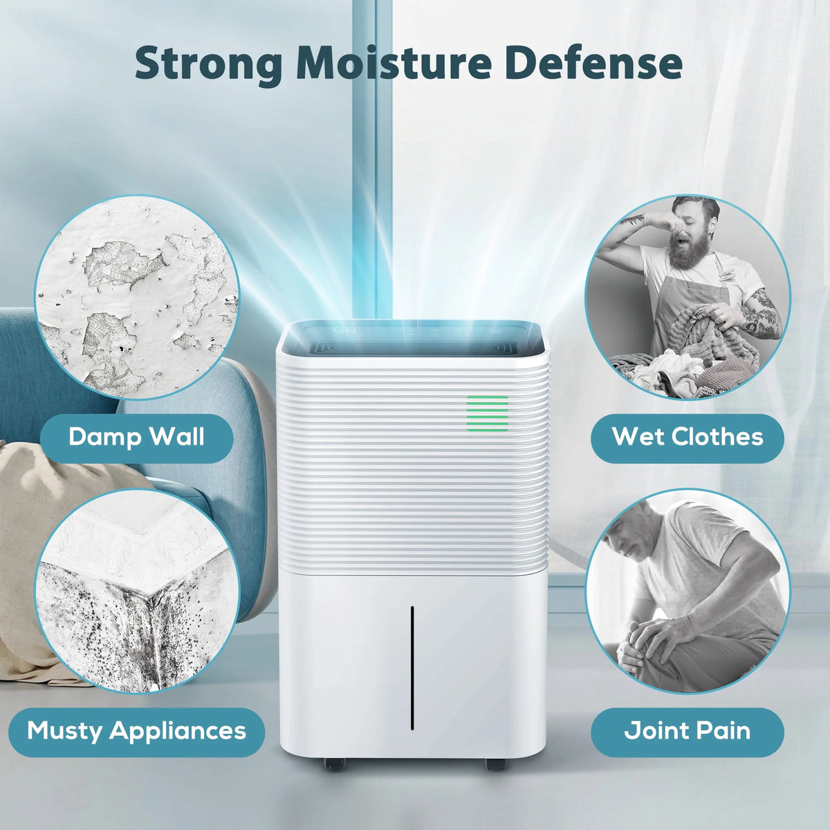 30 Pint Portable Dehumidifier R1696