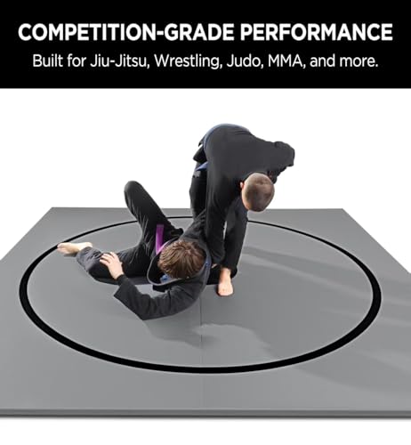 10x10ft Roll-Up XPE Foam Martial Arts Mat with Carry Bag G2886