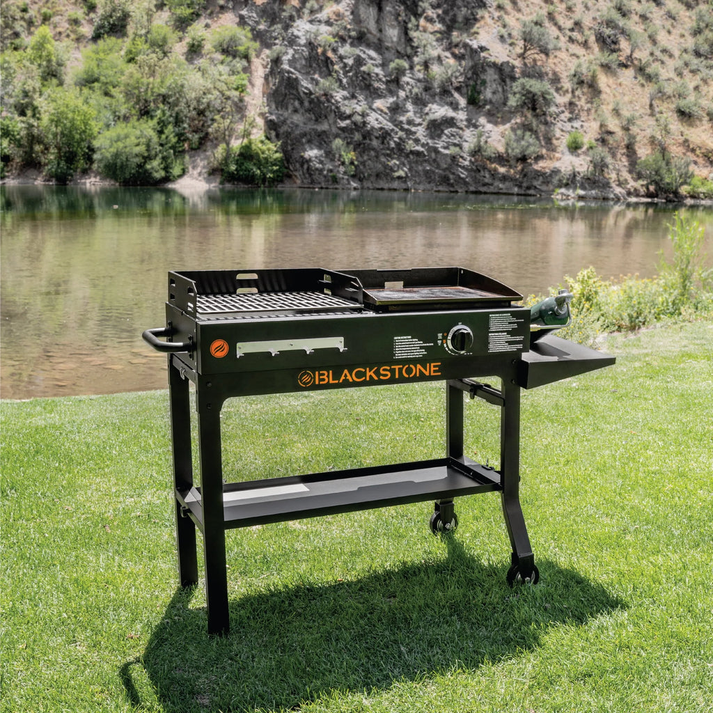17 Griddle and Charcoal Grill Combo Y903012