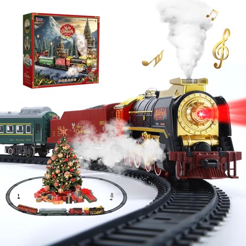 Electric Train Set with Smoke, Sound and Lights R574648