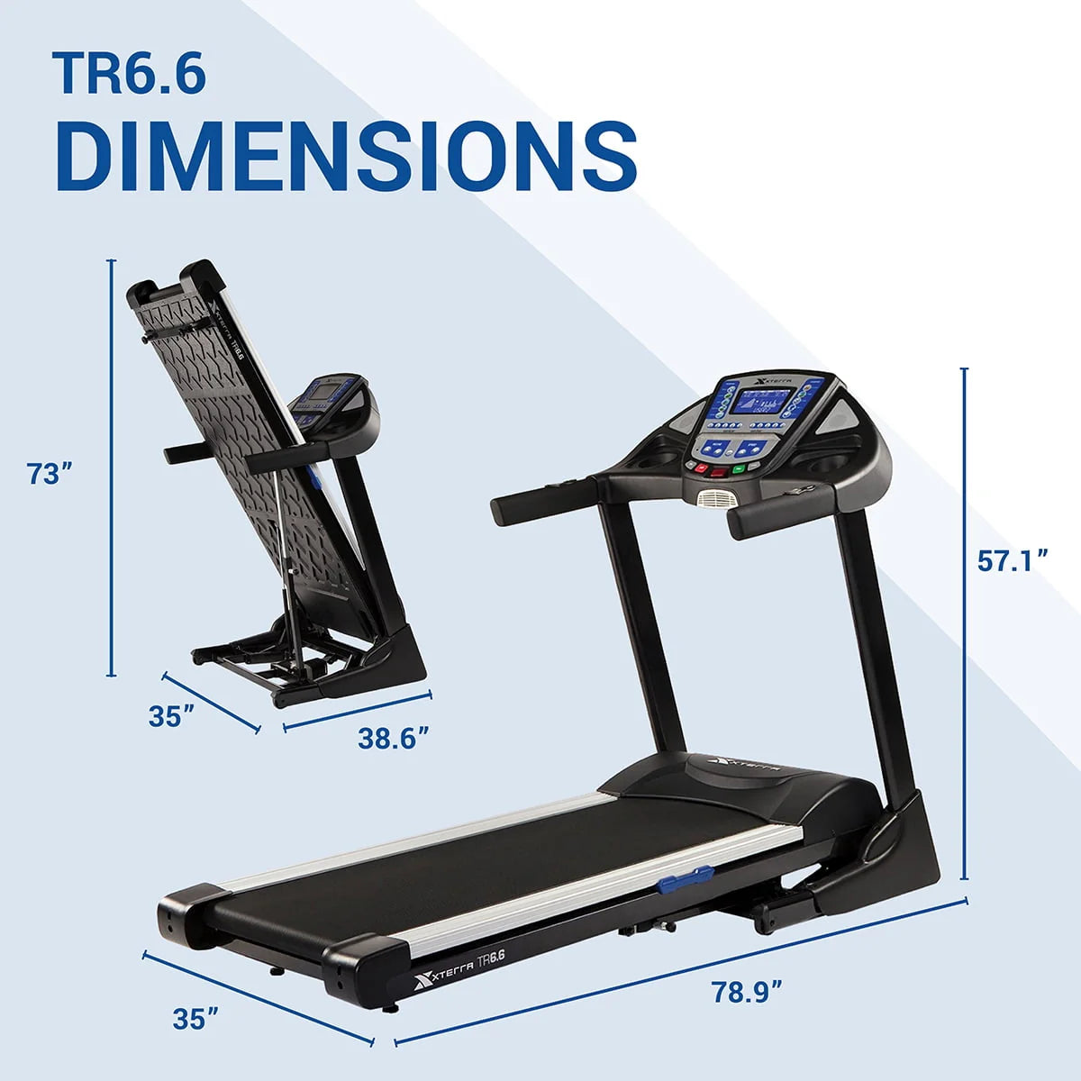 Folding Treadmill with Heart Rate Chest Strap R14343