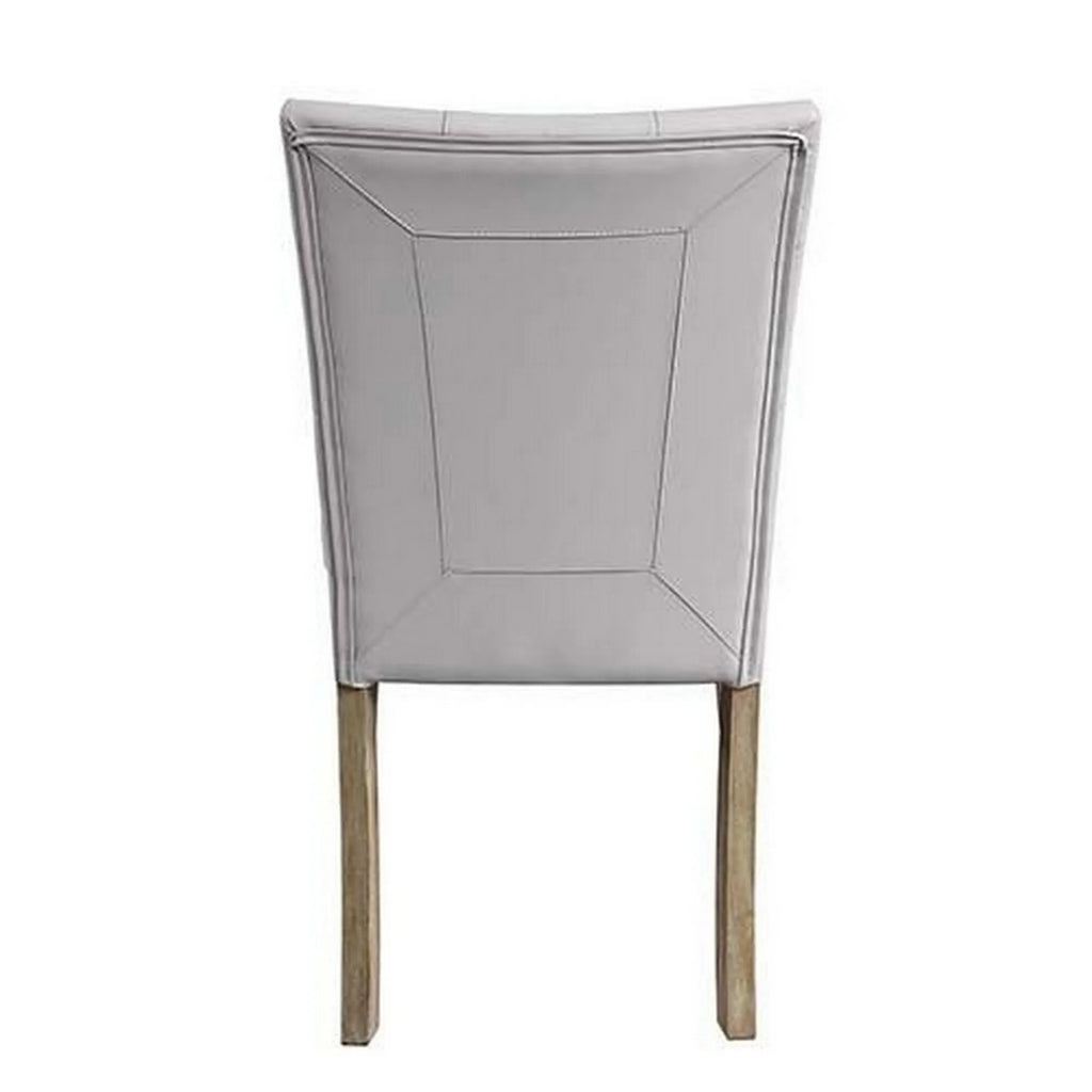 White Oak Set of 2 Side Chair B2355