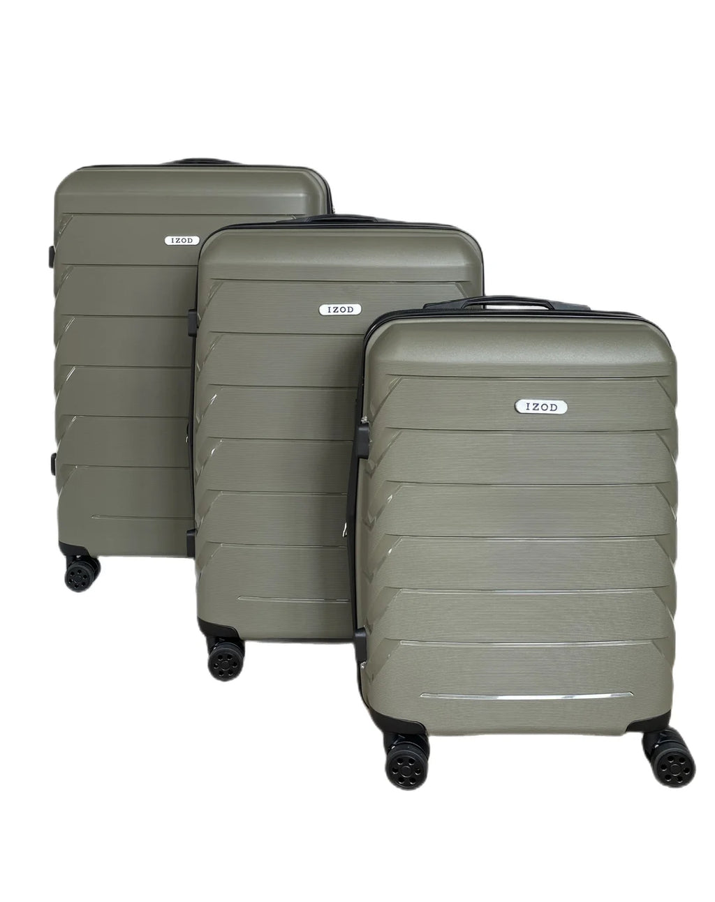 Sage 3 Piece Expandable Hard shell Luggage Set R79588