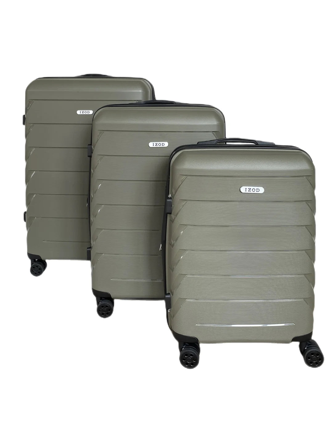 Sage 3 Piece Expandable Hard shell Luggage Set R79588