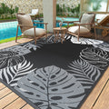 6x9 Waterproof Reversible Outdoor Rug Q6638