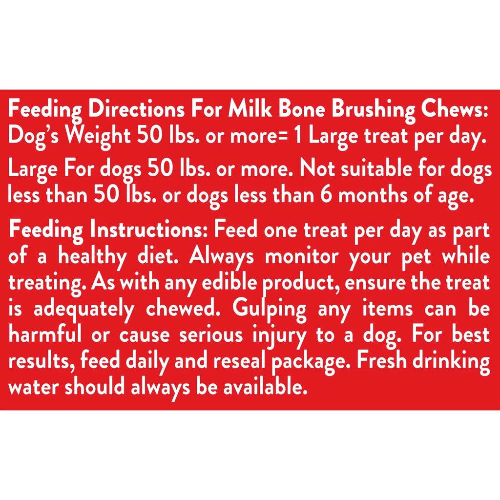 Daily Dental Dog Treats, Large, 24.2 oz, 18 Bones T57631