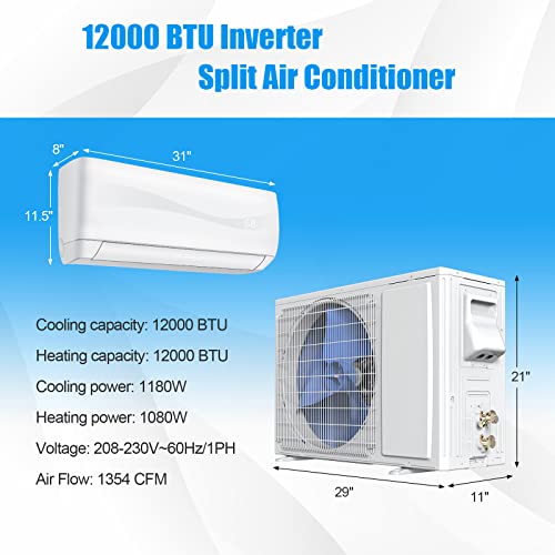 Mini AC Split-System White Y673